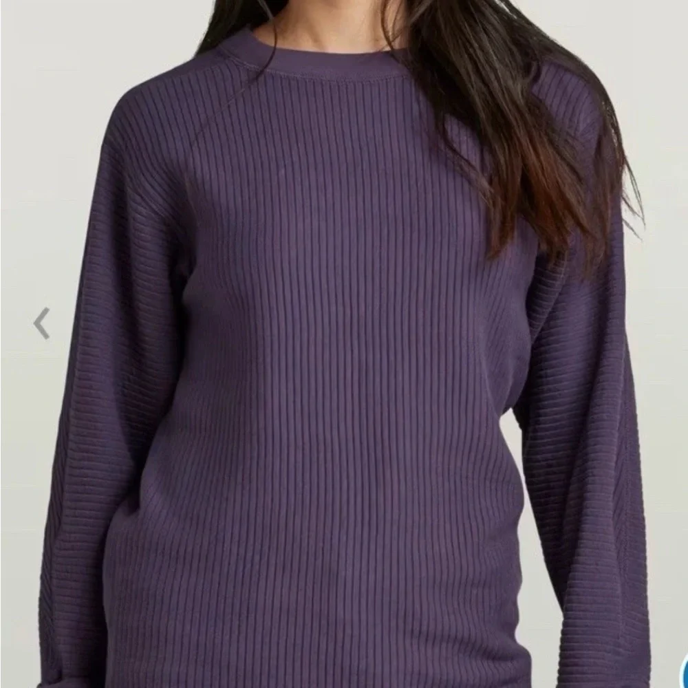 NWT - G Star Raw Women Swedish Army Ribbed Crew Sweater - Picture 1 of 6